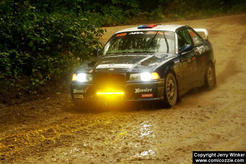 Ryan George / Heather Stieber-George BMW M3 on SS9, Height O' Land I.