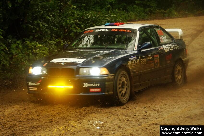 Ryan George / Heather Stieber-George BMW M3 on SS9, Height O' Land I.