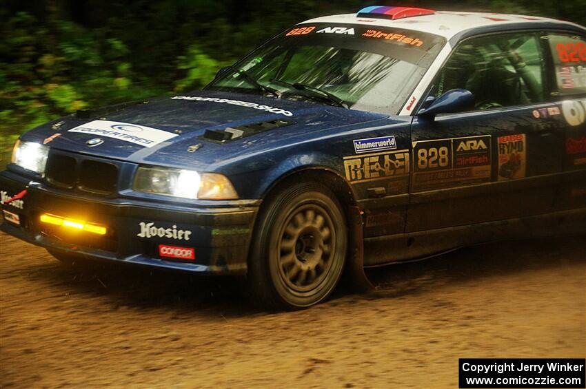 Ryan George / Heather Stieber-George BMW M3 on SS9, Height O' Land I.