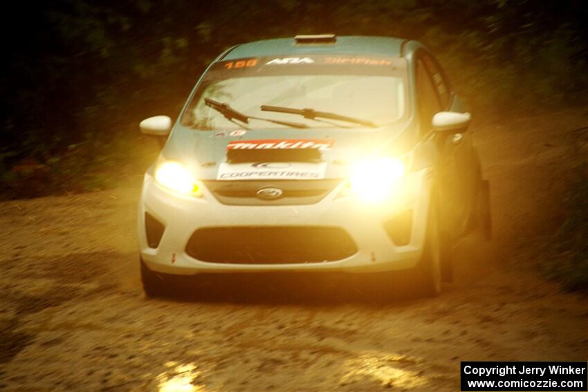 Spencer Sherman / Boyd Smith Ford Fiesta R2 on SS9, Height O' Land I.