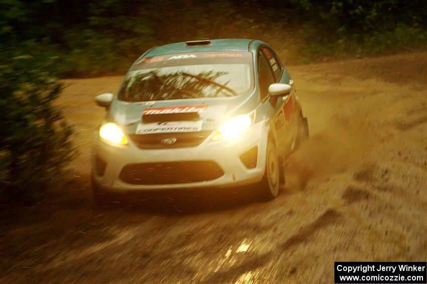 Spencer Sherman / Boyd Smith Ford Fiesta R2 on SS9, Height O' Land I.