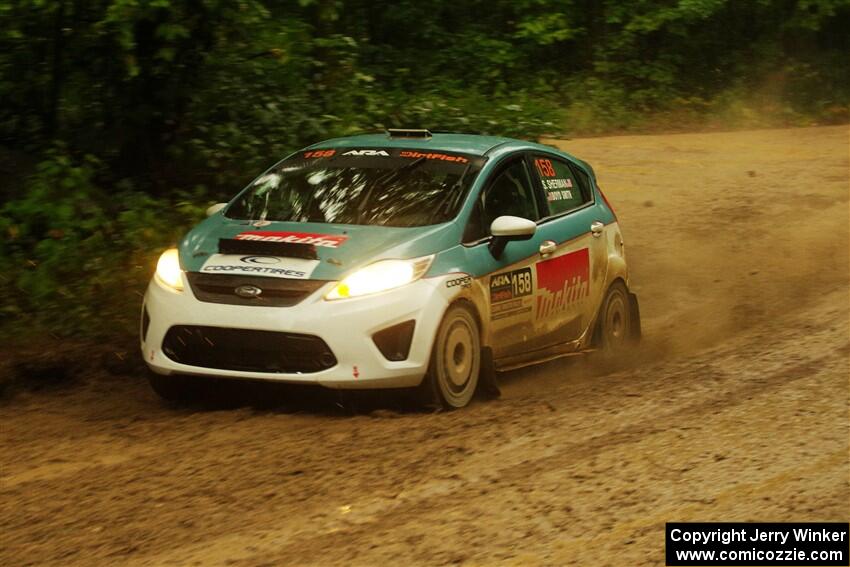 Spencer Sherman / Boyd Smith Ford Fiesta R2 on SS9, Height O' Land I.