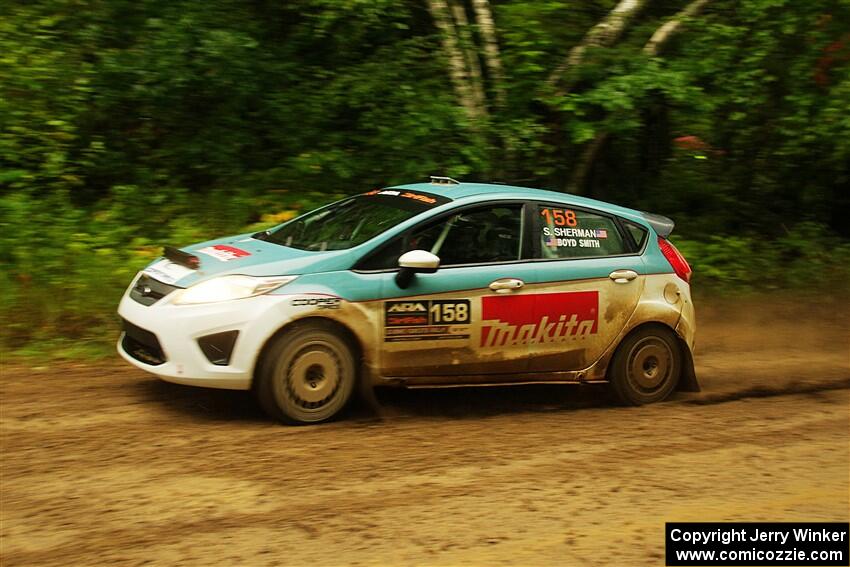 Spencer Sherman / Boyd Smith Ford Fiesta R2 on SS9, Height O' Land I.