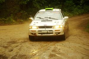 Jordon Haberer / Kevin Allen Subaru Impreza on SS9, Height O' Land I.