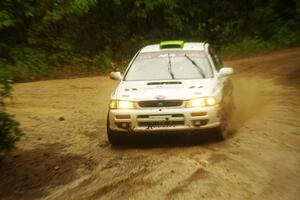 Jordon Haberer / Kevin Allen Subaru Impreza on SS9, Height O' Land I.