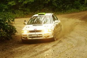 Jordon Haberer / Kevin Allen Subaru Impreza on SS9, Height O' Land I.