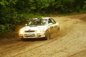 Jordon Haberer / Kevin Allen Subaru Impreza on SS9, Height O' Land I.