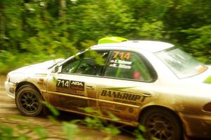 Jordon Haberer / Kevin Allen Subaru Impreza on SS9, Height O' Land I.