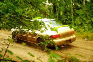 Jordon Haberer / Kevin Allen Subaru Impreza on SS9, Height O' Land I.