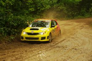 Scott Putnam / Spencer Putnam Subaru WRX STi on SS9, Height O' Land I.