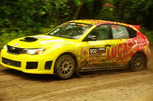 Scott Putnam / Spencer Putnam Subaru WRX STi on SS9, Height O' Land I.