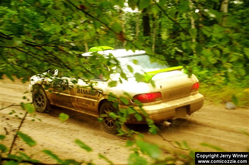 Jordon Haberer / Kevin Allen Subaru Impreza on SS9, Height O' Land I.