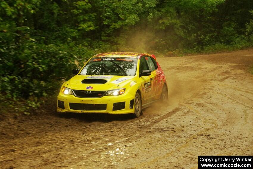 Scott Putnam / Spencer Putnam Subaru WRX STi on SS9, Height O' Land I.