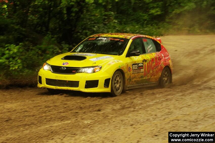 Scott Putnam / Spencer Putnam Subaru WRX STi on SS9, Height O' Land I.