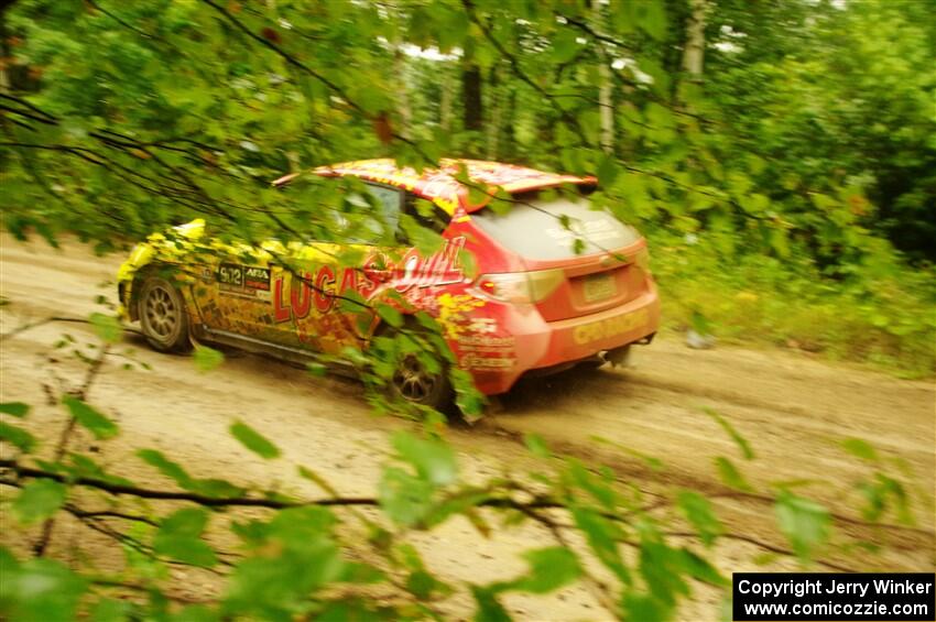 Scott Putnam / Spencer Putnam Subaru WRX STi on SS9, Height O' Land I.