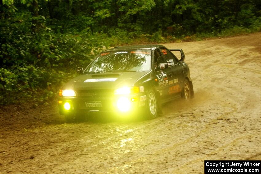 Jacob Despain / Michael Despain Subaru Impreza 2.5RS on SS9, Height O' Land I.