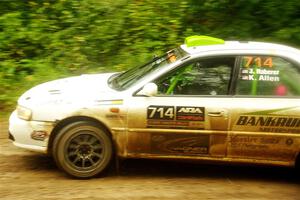 Jordon Haberer / Kevin Allen Subaru Impreza on SS9, Height O' Land I.