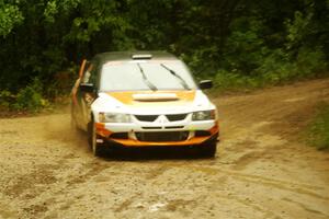 Kyle Tilley / Tim Whitteridge Mitsubishi Lancer Evo VIII on SS9, Height O' Land I.