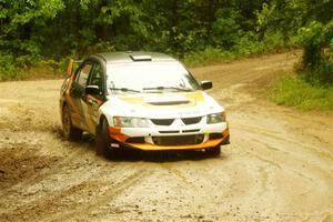 Kyle Tilley / Tim Whitteridge Mitsubishi Lancer Evo VIII on SS9, Height O' Land I.