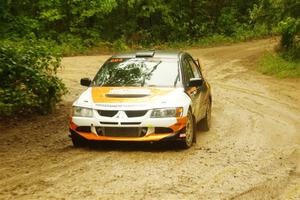 Kyle Tilley / Tim Whitteridge Mitsubishi Lancer Evo VIII on SS9, Height O' Land I.