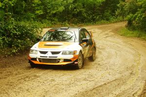 Kyle Tilley / Tim Whitteridge Mitsubishi Lancer Evo VIII on SS9, Height O' Land I.