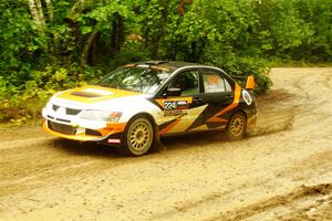 Kyle Tilley / Tim Whitteridge Mitsubishi Lancer Evo VIII on SS9, Height O' Land I.