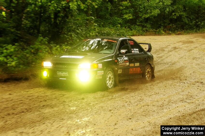 Jacob Despain / Michael Despain Subaru Impreza 2.5RS on SS9, Height O' Land I.