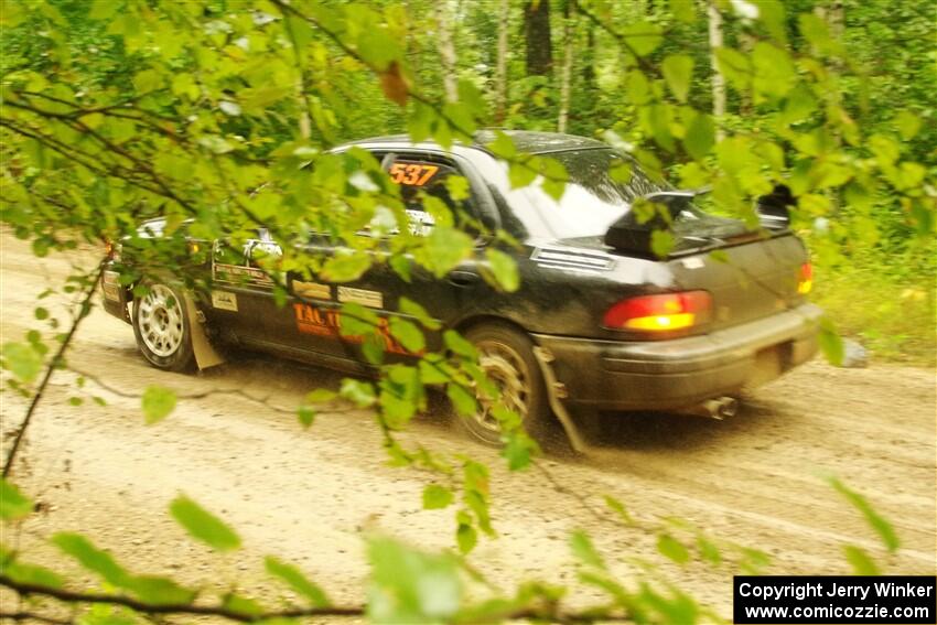 Jacob Despain / Michael Despain Subaru Impreza 2.5RS on SS9, Height O' Land I.