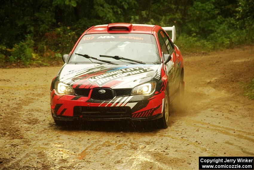 Dan Colburn / Cameron Case Subaru Impreza on SS9, Height O' Land I.