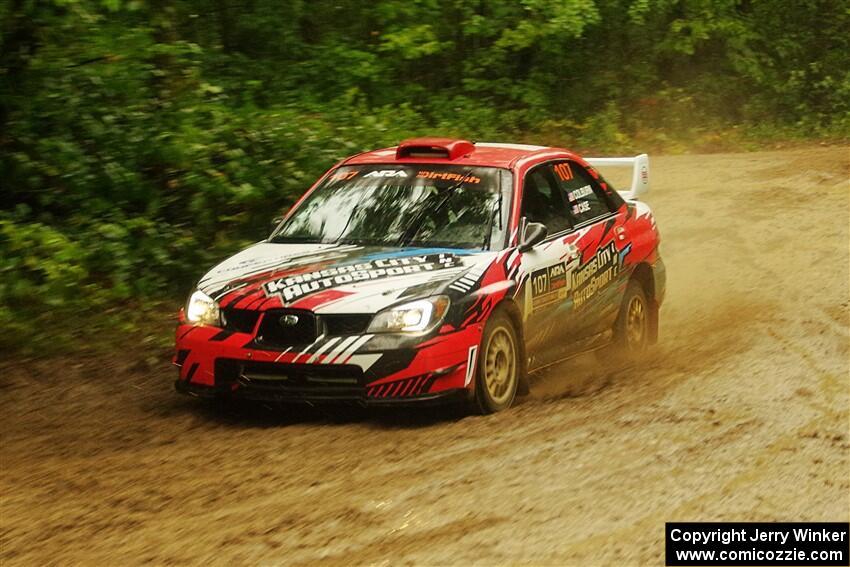 Dan Colburn / Cameron Case Subaru Impreza on SS9, Height O' Land I.