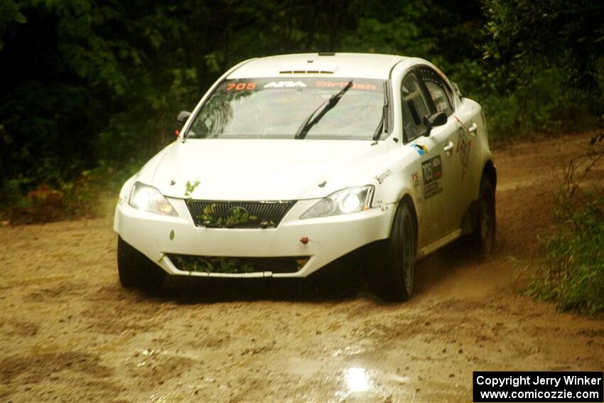 Nigel Maidment / Dylan Whittaker Lexus IS350 on SS9, Height O' Land I.