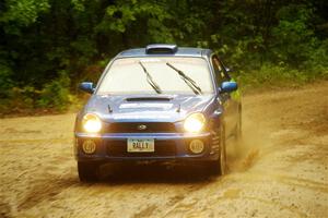 Jeff Timpe / Joe Patava Subaru WRX on SS9, Height O' Land I.