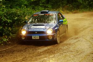 Jeff Timpe / Joe Patava Subaru WRX on SS9, Height O' Land I.