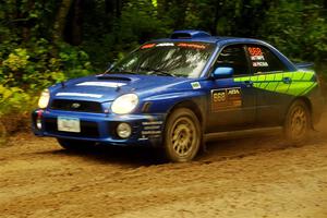 Jeff Timpe / Joe Patava Subaru WRX on SS9, Height O' Land I.