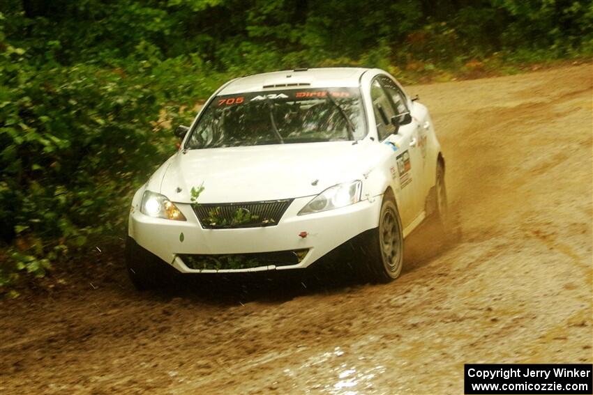 Nigel Maidment / Dylan Whittaker Lexus IS350 on SS9, Height O' Land I.