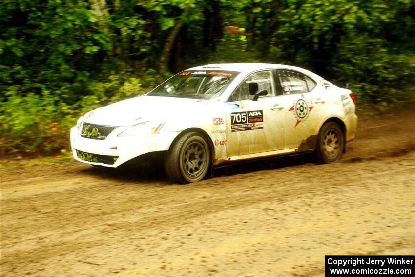 Nigel Maidment / Dylan Whittaker Lexus IS350 on SS9, Height O' Land I.