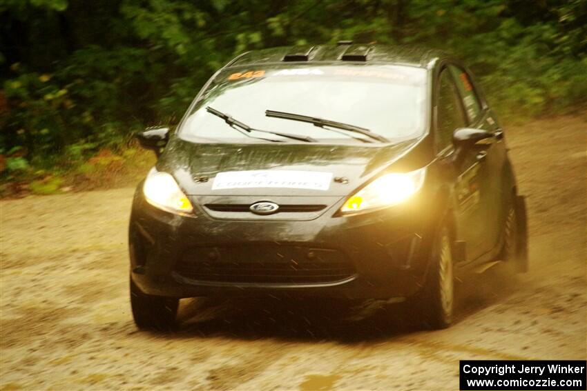 Patrick Gruszka / Zach Pfeil Ford Fiesta on SS9, Height O' Land I.