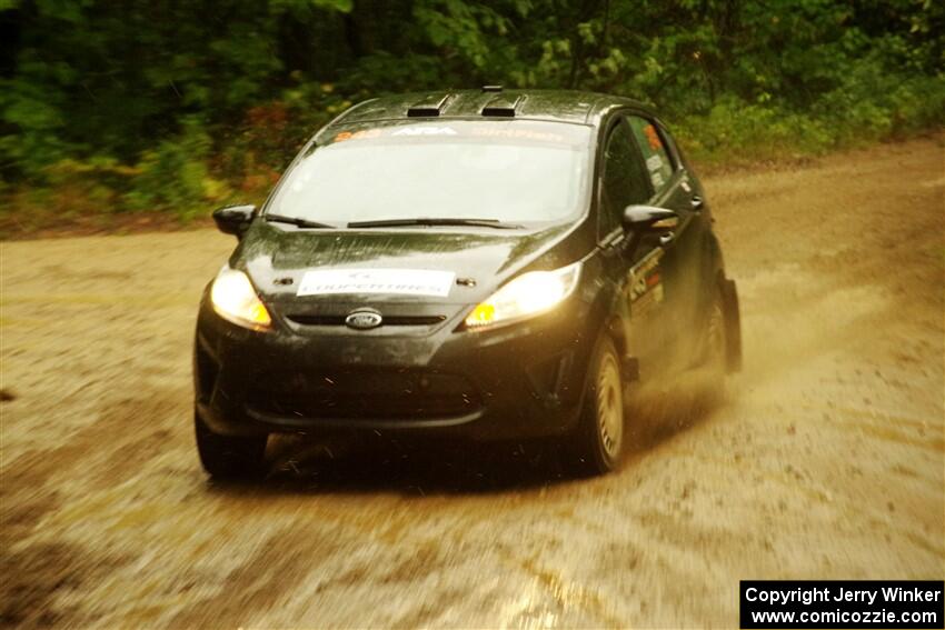 Patrick Gruszka / Zach Pfeil Ford Fiesta on SS9, Height O' Land I.