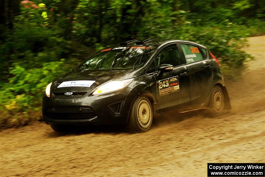 Patrick Gruszka / Zach Pfeil Ford Fiesta on SS9, Height O' Land I.