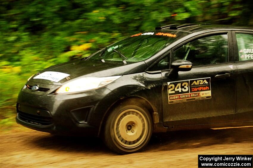 Patrick Gruszka / Zach Pfeil Ford Fiesta on SS9, Height O' Land I.