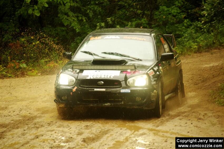 Todd Briley / Valerie Briley Subaru WRX STi on SS9, Height O' Land I.