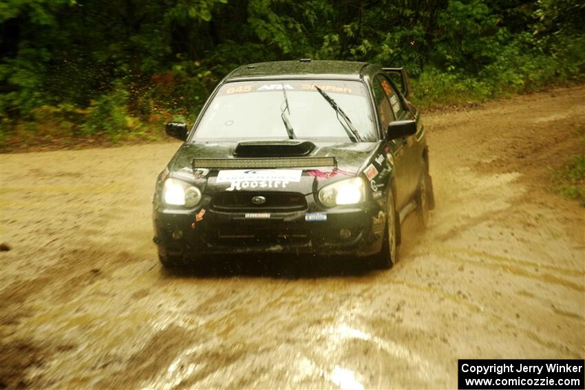 Todd Briley / Valerie Briley Subaru WRX STi on SS9, Height O' Land I.