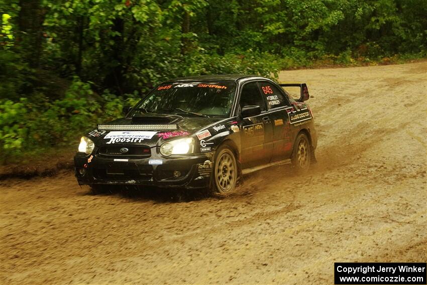 Todd Briley / Valerie Briley Subaru WRX STi on SS9, Height O' Land I.