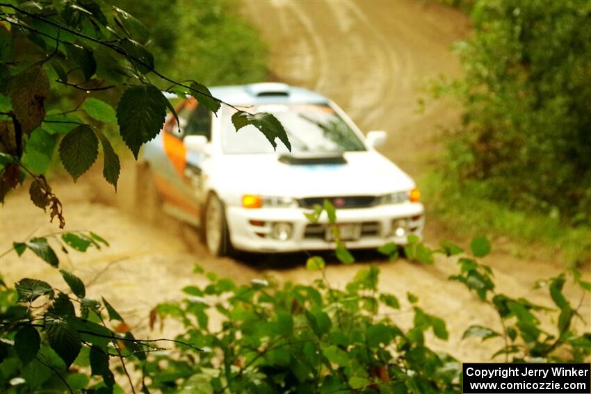 Tyler Matalas / Izaak Degenaer Subaru Impreza LX on SS9, Height O' Land I.