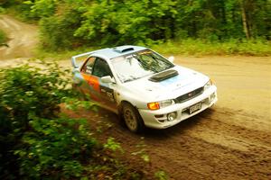 Tyler Matalas / Izaak Degenaer Subaru Impreza LX on SS9, Height O' Land I.