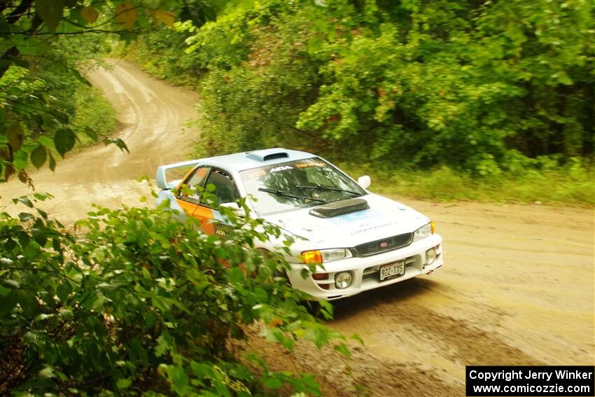 Tyler Matalas / Izaak Degenaer Subaru Impreza LX on SS9, Height O' Land I.