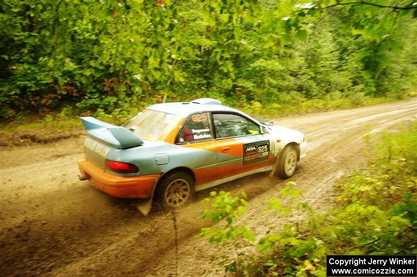 Tyler Matalas / Izaak Degenaer Subaru Impreza LX on SS9, Height O' Land I.