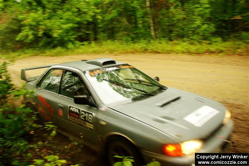 Nick Morris / Josh Kemp Subaru Impreza on SS9, Height O' Land I.