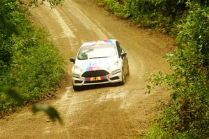 Lucy Block / Michelle Miller Ford Fiesta R2 on SS9, Height O' Land I.