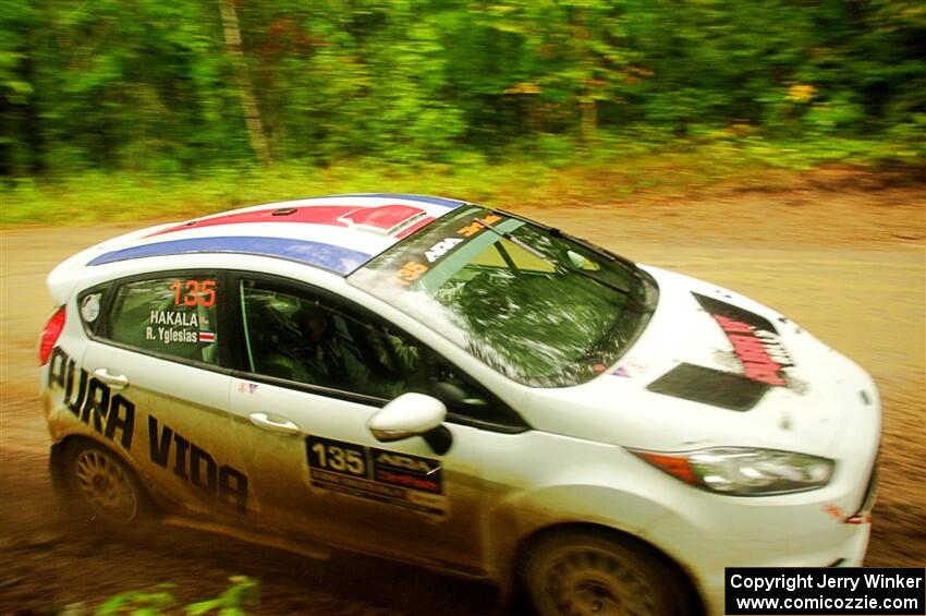 Roberto Yglesias / Alix Hakala Ford Fiesta ST on SS9, Height O' Land I.